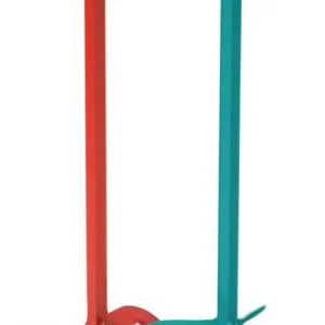 COLLOMIX Paletas de mezcla duales - MKD Serie 8.3" Juego de accesorios de taladro doble mezclador para todas las viscosidades y materiales de mezcla - Conexión HEXAFIX - MKD140HF